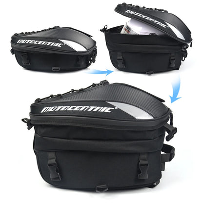 MotoCentric®️ HIGH CAPACITY MOTORCYCLE BACKPACK +  MULTI-FUNCTIONAL REAR SEAT BAG