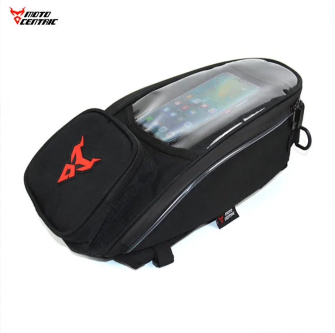 MotoCentric®️ UNIVERSAL WATERPROOF MOTORCYCLE TANK BAG WITH SMART PHONE TOUCHSCREEN STORAGE