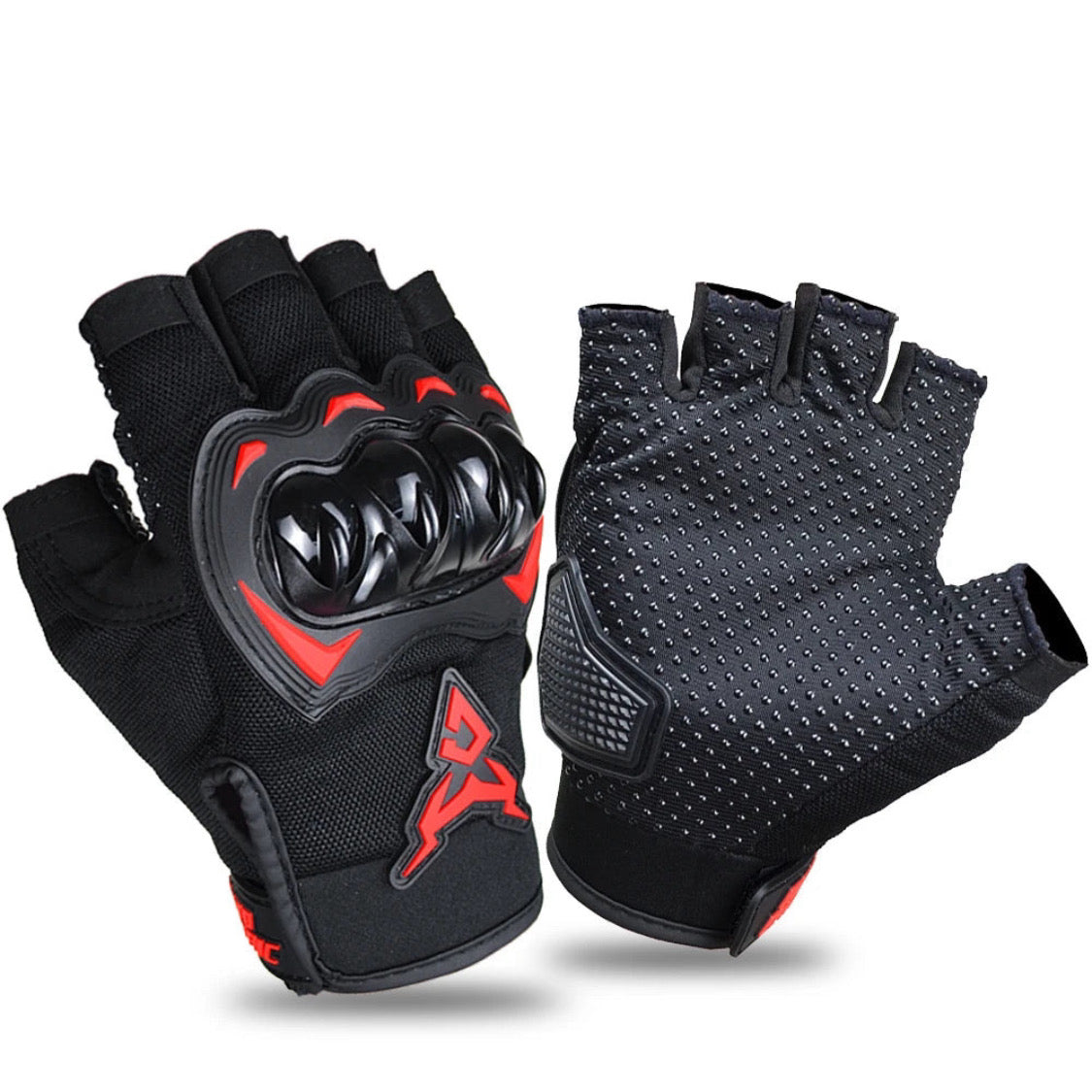 MotoCentric®️ HALF FINGER  SUMMER MOTORCYCLE GLOVES