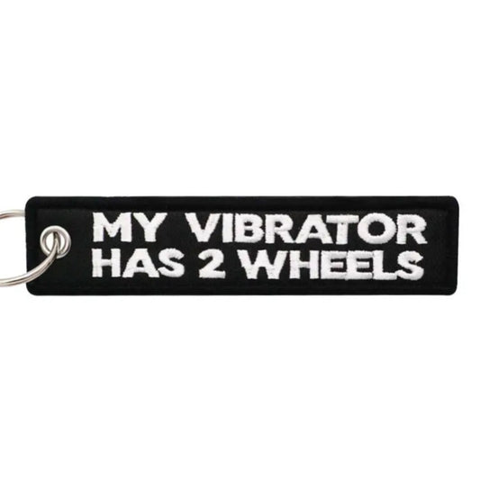 MY VIBRATOR HAS 2 WHEELS